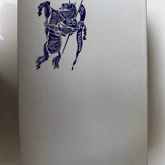 NEW WITH BOX BURBERRY Sovereign Square Toe Heel Mules Size 37.5 RARE RED - Picture 7 of 7